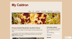 Desktop Screenshot of mycaldron.com